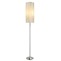 Clover Floor Lamp - Satin Steel