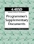 4.4bsd Programmer's Supplementary Documents (Psd)