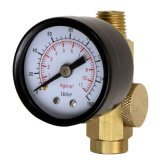 Air Regulator Brass/Gauge