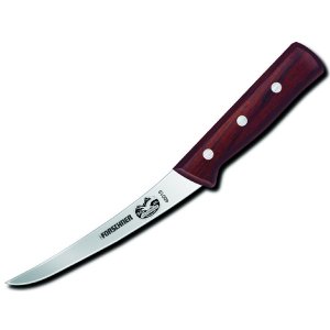 Forschner Victorinox 6 Rosewood Handle Boning Knife, Curved, Flexible, Model 40019 by