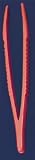 Glass Filled Tweezers, 4-1/2