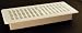 Tools & Hardware : Heat Registers 4X10-White (Plastic)