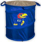 Kansas Jayhawks Logo Collapsible Trash Can Cooler by Logo