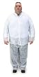 Condor 2KTP9 Shirt, Polypropylene, White, XL, PK 25