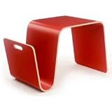 Review Stacks and Stacks  / Retro Red Magazine Table (Red) (16