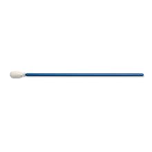 Puritan 3676 Spatula Tip Knitted Polyester Tipped Non-Sterile Applicators/Swabs with Polypropylene Shaft, 128mm Overall Length, 6.8mm Diameter x 16.8mm Length Head (Case of 1000)