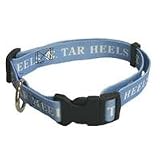 University of North Carolina Tarheels Small Adjustable Collar (10 in. to 14 in. 5/8 in. Wide)