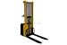 Fully Powered Stacker 2000 Lb Cap Fixed Forks Over Fixed Straddle Legs