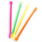 Toy - Rainbow Dust Candy Straws - 13cm long - PACK OF 30 Assorted