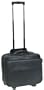 Bellino Rolling Leather Computer Case - Black