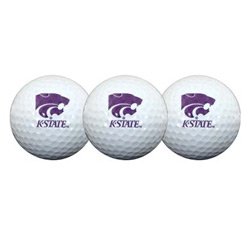Team Effort Ncaa Kansas State Wildcats - Golf Ball 3 Pack