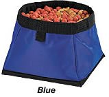 Guardian Gear Nylon Waterproof Portable Travel Bowl (Blue)