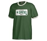 Michigan State University License Plate T-Shirt