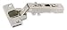 Euro Concealed Cabinet Hinge, Full Overlay, 110 Degree Opening, Nickel