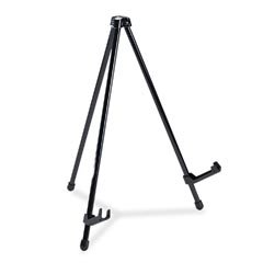 Lightweight Steel Tabletop Instant Easel  14 3 4 High  Black QRT28E