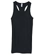 Bella Women's Meredith Sheer Rib Longer Length Racerback Tank. 8770