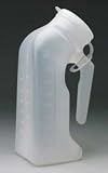 Plastic Urinal: Male, with Lid