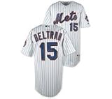 Carlos Beltran White Majestic MLB Home Authentic New York Mets Jersey