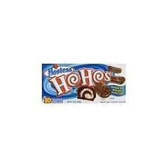 HOSTESS HO HOS, 10x einzeln verpackte Schoko Kuchenrollen mit cremiger F�llung