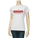 Majestic Cleveland Indians Ladies White Practice T-shirt (Large)