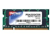 Patriot Signature Line PC2-5300 Arbeitsspeicher 2GB (667MHz, 200-polig) DDR2-RAM Preisvergleich
