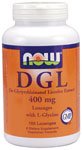 DGL by NOW Foods - Digestive Support (400mg - 100 Lozenges)