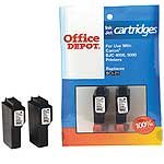 Office Depot(R) Model 94-2 Black Compatible Ink Tanks, Pack Of 2