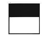MULTIBRACKETS Leinwand motorisiert 16:9,90 Zoll,200x112cm,Diagonale 229cm, Weiss Rahmen schwarz,Inkl. Steuerung und FB,