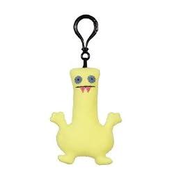 Yellow Fea Bea UglyDoll Keychain Clip On