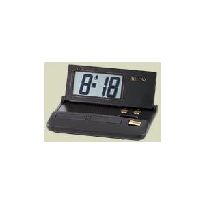 Buy Travel Alarm Clock - Bulova by Bulova