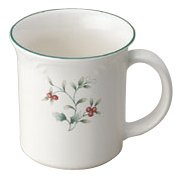 Pfaltzgraff Winterberry 14-Ounce Coffee Mugs, Set of 4