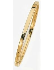 4mm 14k High Polished Bangle Bracelet