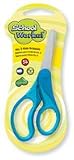 FISKARS Blunt Tip Cushion Grip Childs Scissors, Assorted Colors