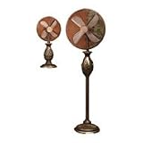 Decobreeze Fleur De Lis Floor Standing Fan