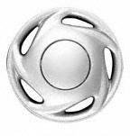 93-03 TOYOTA COROLLA WHEEL COVER SET, 14 One 4 Covers, w/o logo (1993 93 1994 94 1995 95 1996 96 1997 97 1998 98 1999 99 2000 00 2001 01 2002 02 2003 03) T260710