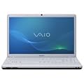 Sony vaio Laptop 15.5 inch Display Silvery White vpceb32fm/wi
