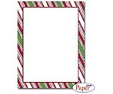 Holiday Stripes Letterhead