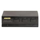 Stereo CD-AUX switch, 3-way