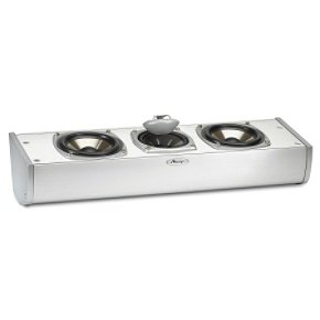 Mirage Omnisat v2 CC - Center channel speaker - 3-way - silver