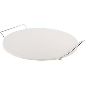 Buy Cook Pro 210 15-Inch Ceramic Pizza Stone With Chrome Rack