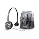 Plantronics SupraPlus Wireless CS351 with Voice Tube - Headset ( semi-open ) - wireless - DECT