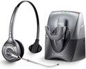 Plantronics SupraPlus Wireless CS351 with Voice Tube - Headset ( semi-open ) - wireless - DECT