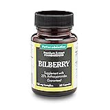 Bilberry 125mg Complex - Premium Extract Standardized, 60 caps., (Futurebiotics)