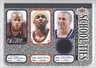 2002-03 Fleer Tradition School Ties Game-Used Singles #ST6C - Richard Jefferson/Jason Terry/Mike Bib