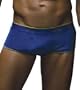 2(x)ist Men's Varsity Square Cut Brief, Blue, Large