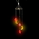 Star & Moon LED Light Mobile (Red/Yellow) (20H x 7Diameter)