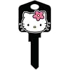 Hello Kitty Black Schlage House Key (SC1-SR2)