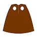 Cape (Reddish Brown) - LEGO Minifigure Accessory