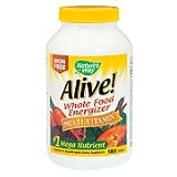 Alive Multi No Iron - 180 tabs., (Nature s Way)