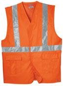 Buy High Visibility ANSI Class 1 Tri-Color Safety Vest Small Medium by DICKIE'S